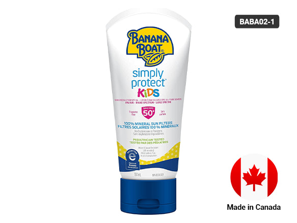 Banana Boat Simply Protect Kids Sunscreen Lotion SPF 50+ 150ml in Sri Lanka