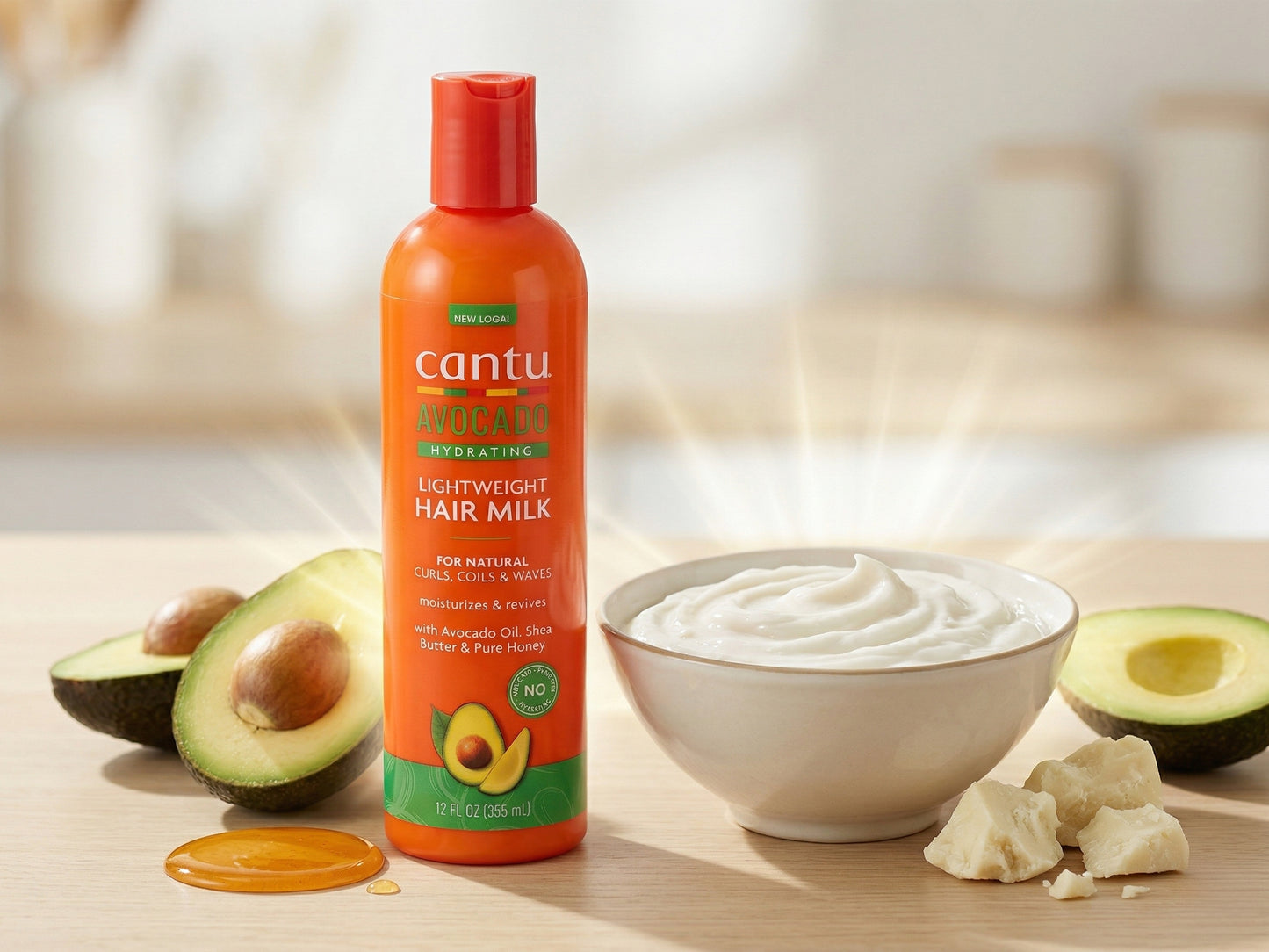 Cantu Avocado Hydrating Lightweight Hair Milk 355ml in Sri Lanka