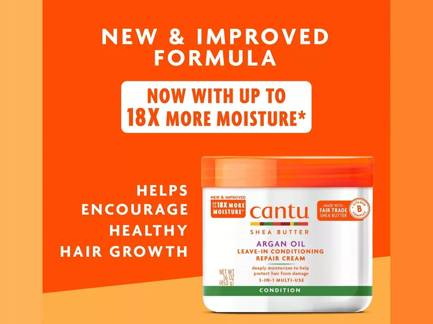 Cantu Argan Oil Leave-In Conditioning Cream 453g in Sri Lanka