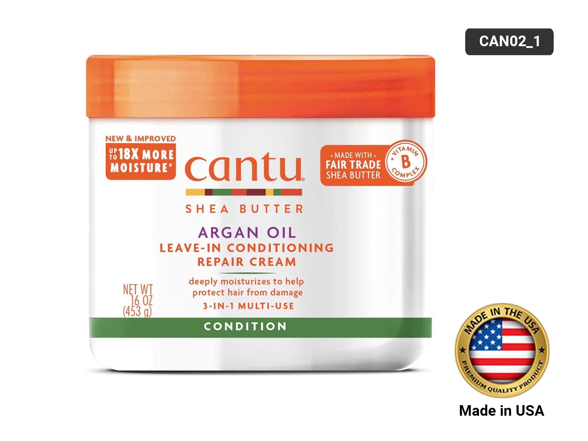 Cantu Argan Oil Leave-In Conditioning Cream 453g in Sri Lanka