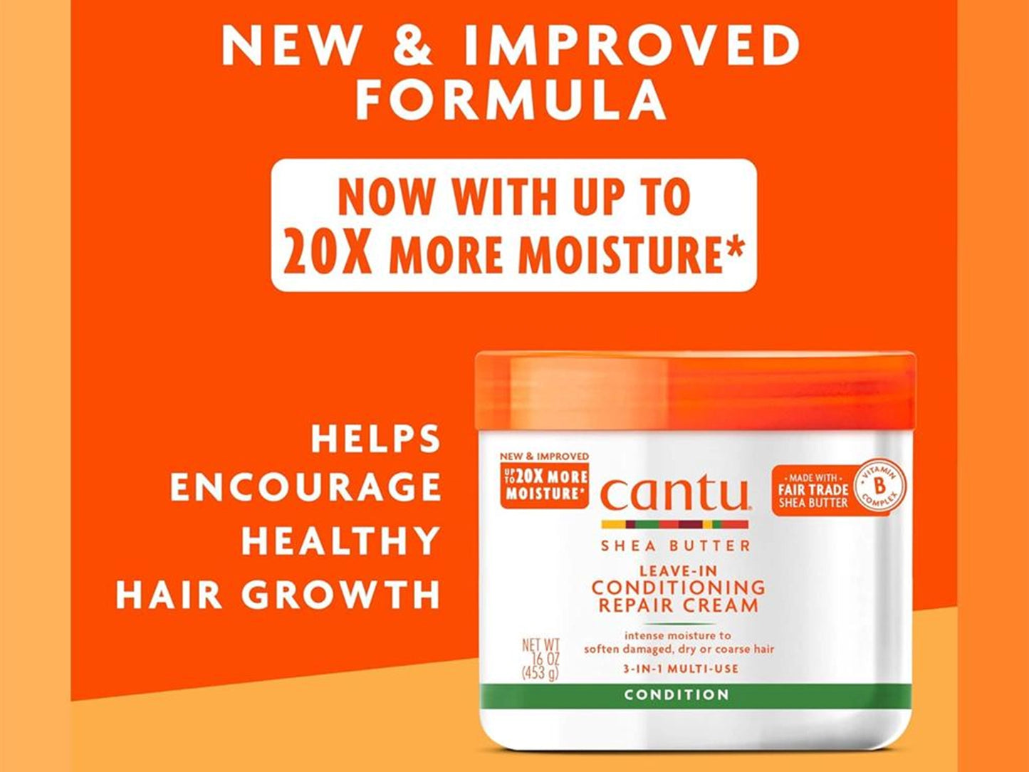 Cantu Shea Butter Leave-In Repair Cream 453g in Sri Lanka