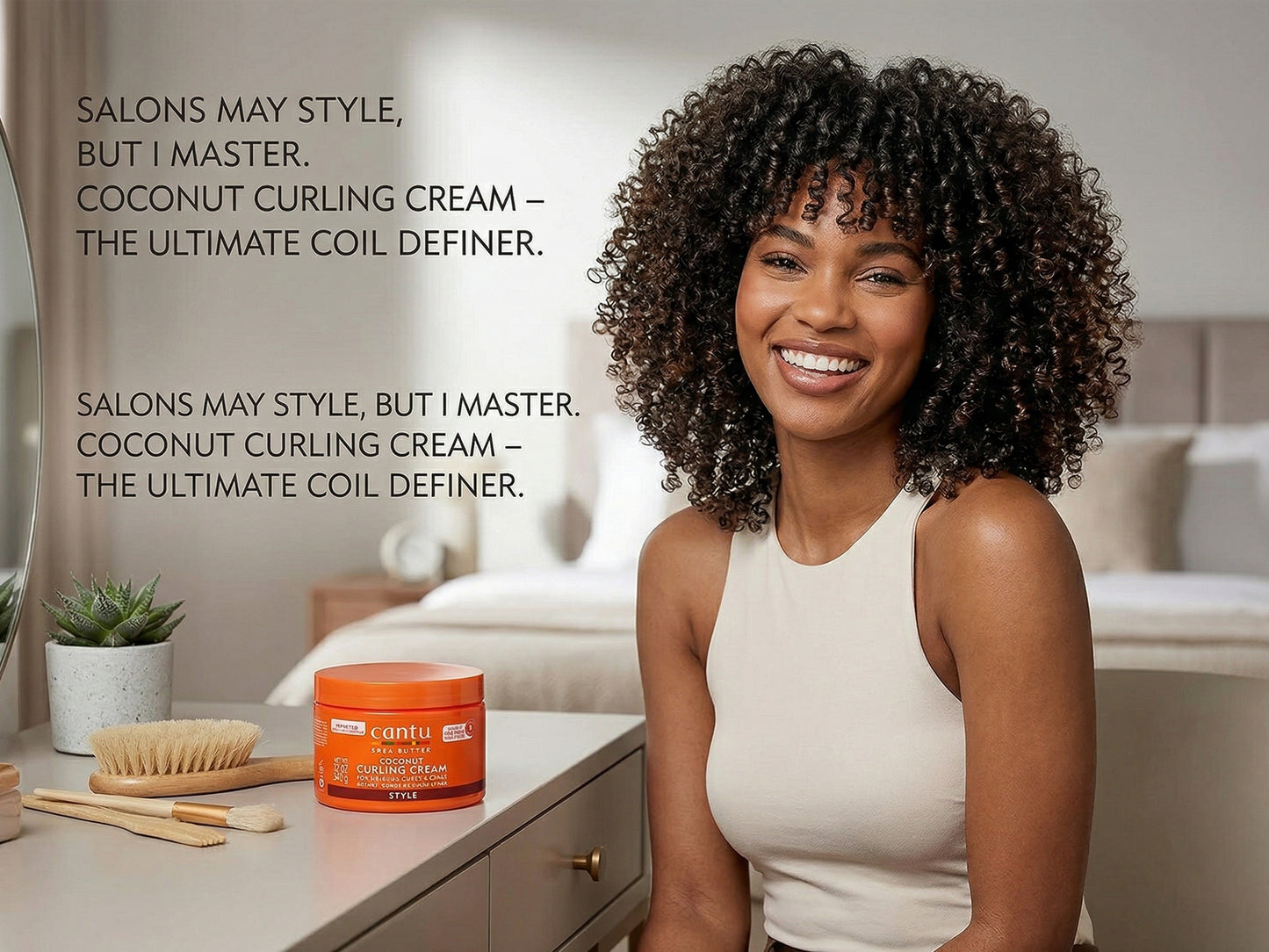 Cantu Shea Butter Coconut Curling Cream 340g in Sri Lanka