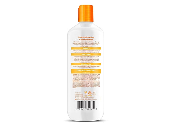 Cantu Shea Butter for Natural Hair Moisture Cream Shampoo 400ml - USA - in Sri Lanka