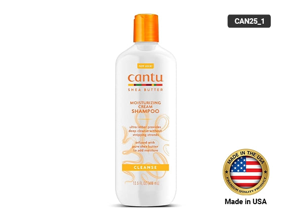 Cantu Shea Butter for Natural Hair Moisture Cream Shampoo 400ml - USA