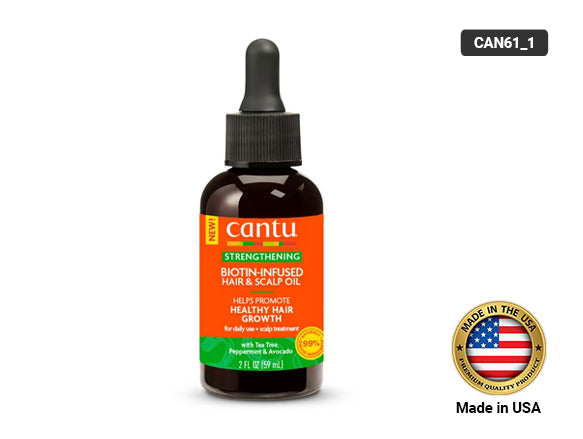 Cantu Biotin-Infused Hair and Scalp Oil 59ml - USA
