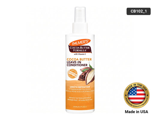 Palmers Cocoa Butter and Biotin Length Retention Leave In Conditioner with Vitamin E 250ml in Sri Lanka