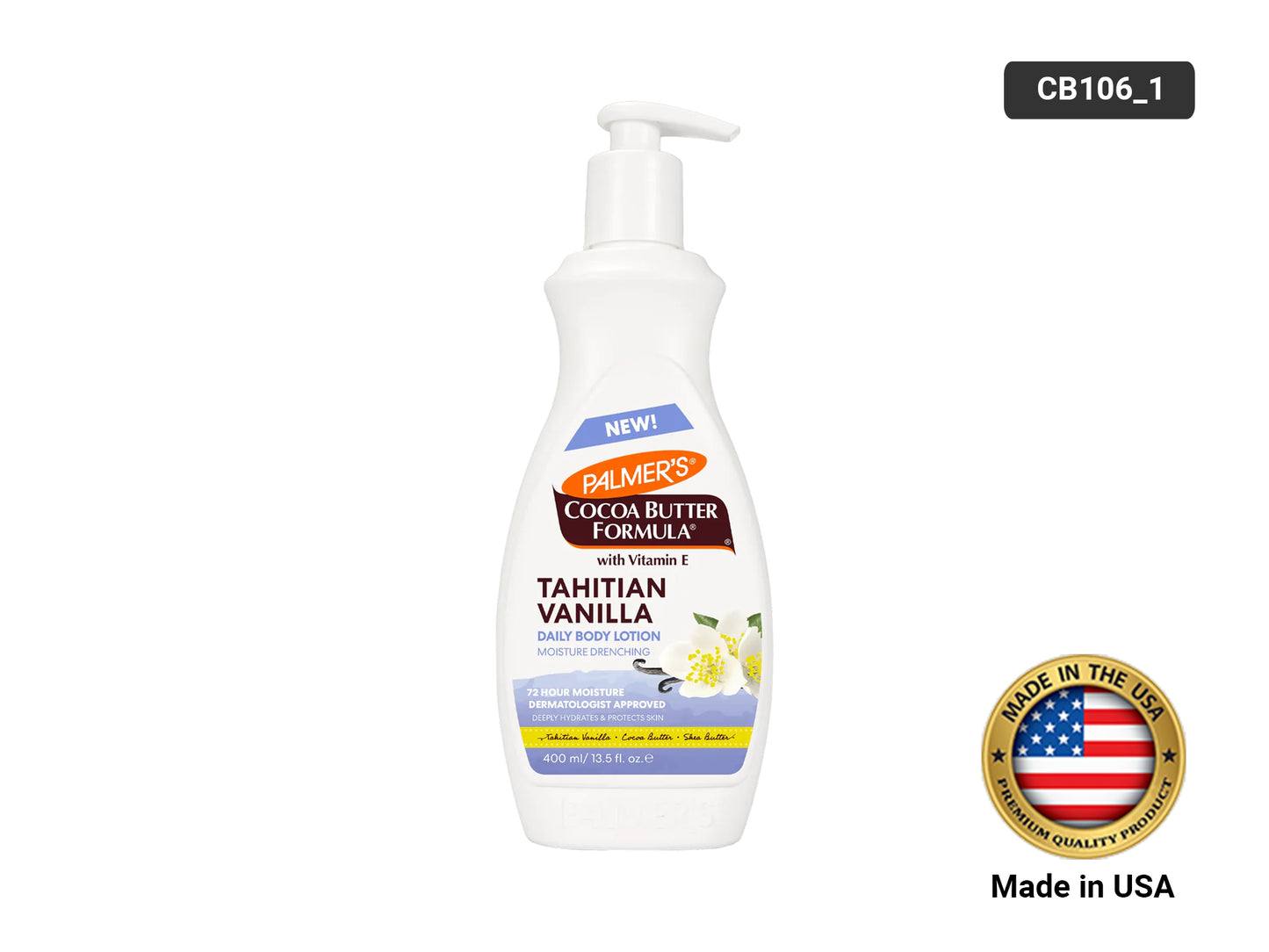 Palmes Cocoa Butter Formula Tahitian Vanilla Body Lotion 400ml