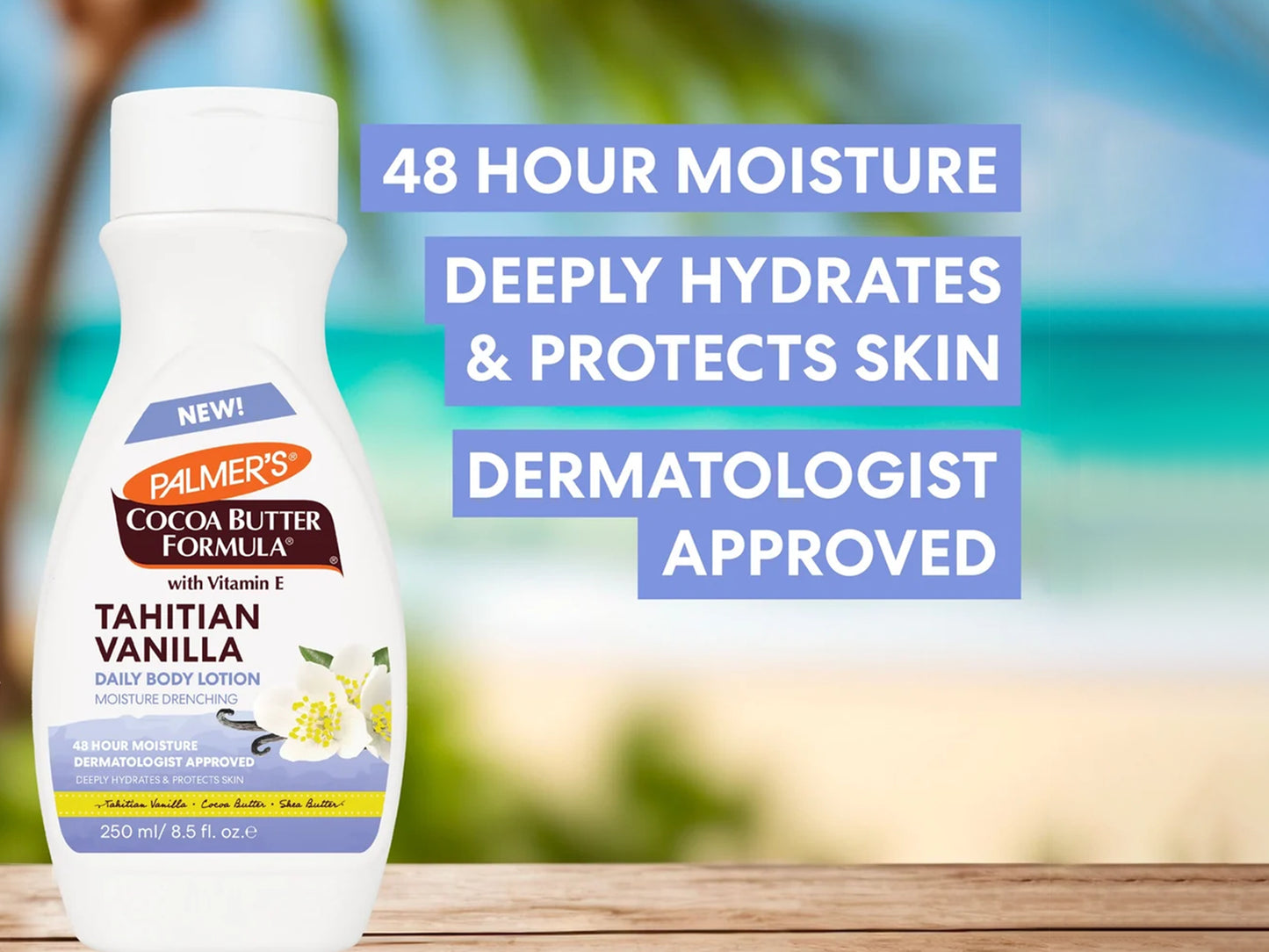 Palmers Cocoa Butter Formula Tahitan Vanilla Body Lotion 250ml