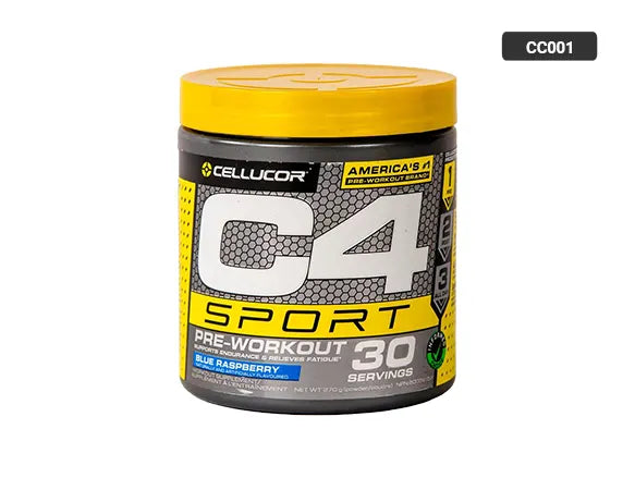 Cellucor C4 Sport Pre-Workout Blue Raspberry 30 Servings - 810390029693