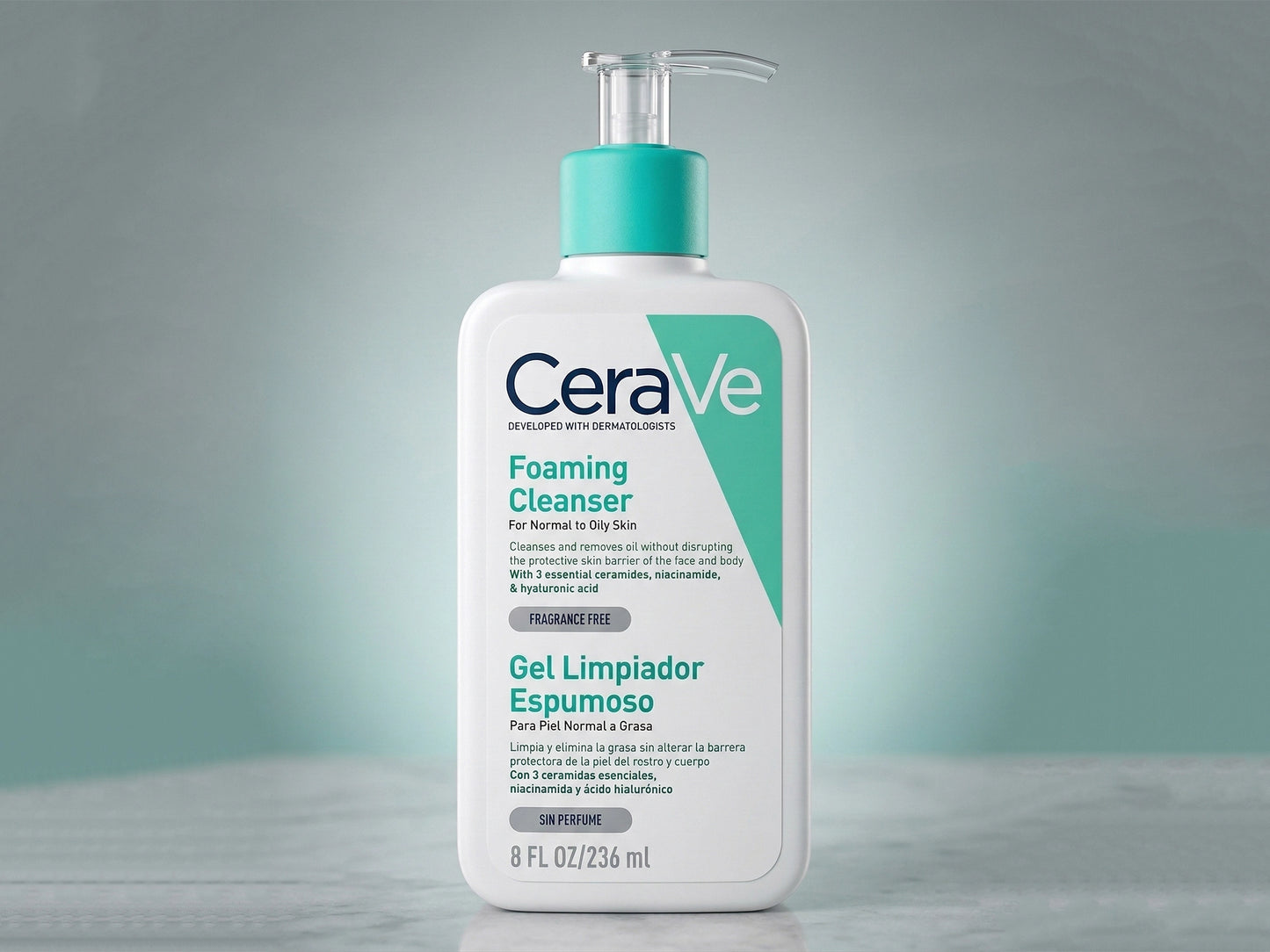 Cerave Foaming Cleanser for Normal to Oily Skin 236ml - USA in Sri Lanka
