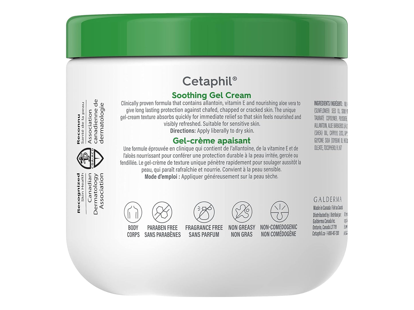 Cetaphil Soothing Gel Cream Dry Skin 453ml in Sri Lanka