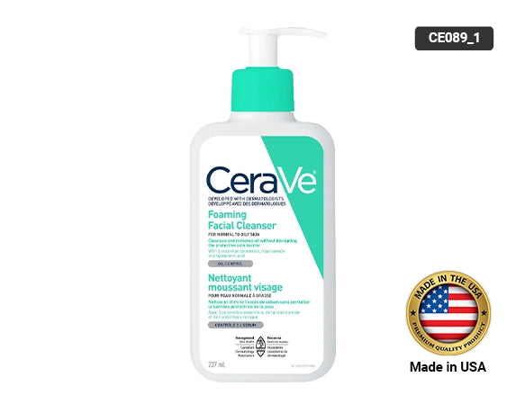 Cerave Foaming Facial Cleanser For Normal To Oily Skin 237ml in Sri Lanka