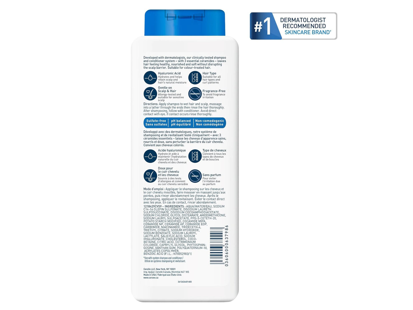 Cerave Gentle Hydration Shampoo 355ml in Sri Lanka