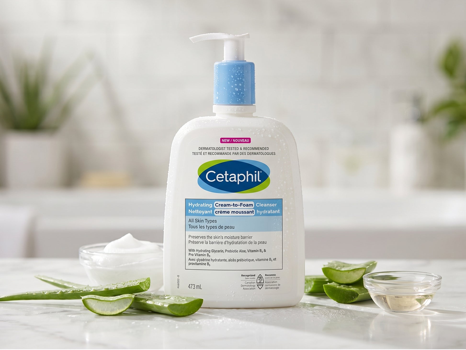 Cetaphil Hydrating Cream-to-Foam Cleanser 473ml in Sri Lanka