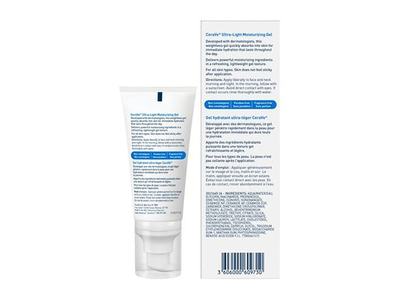 Cerave Ultra-Light Moisturizing Gel 52ml - USA in Sri Lanka