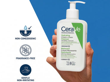 Cerave Hydrating Cream-to-Foam Cleanser 355ml in Sri Lanaka