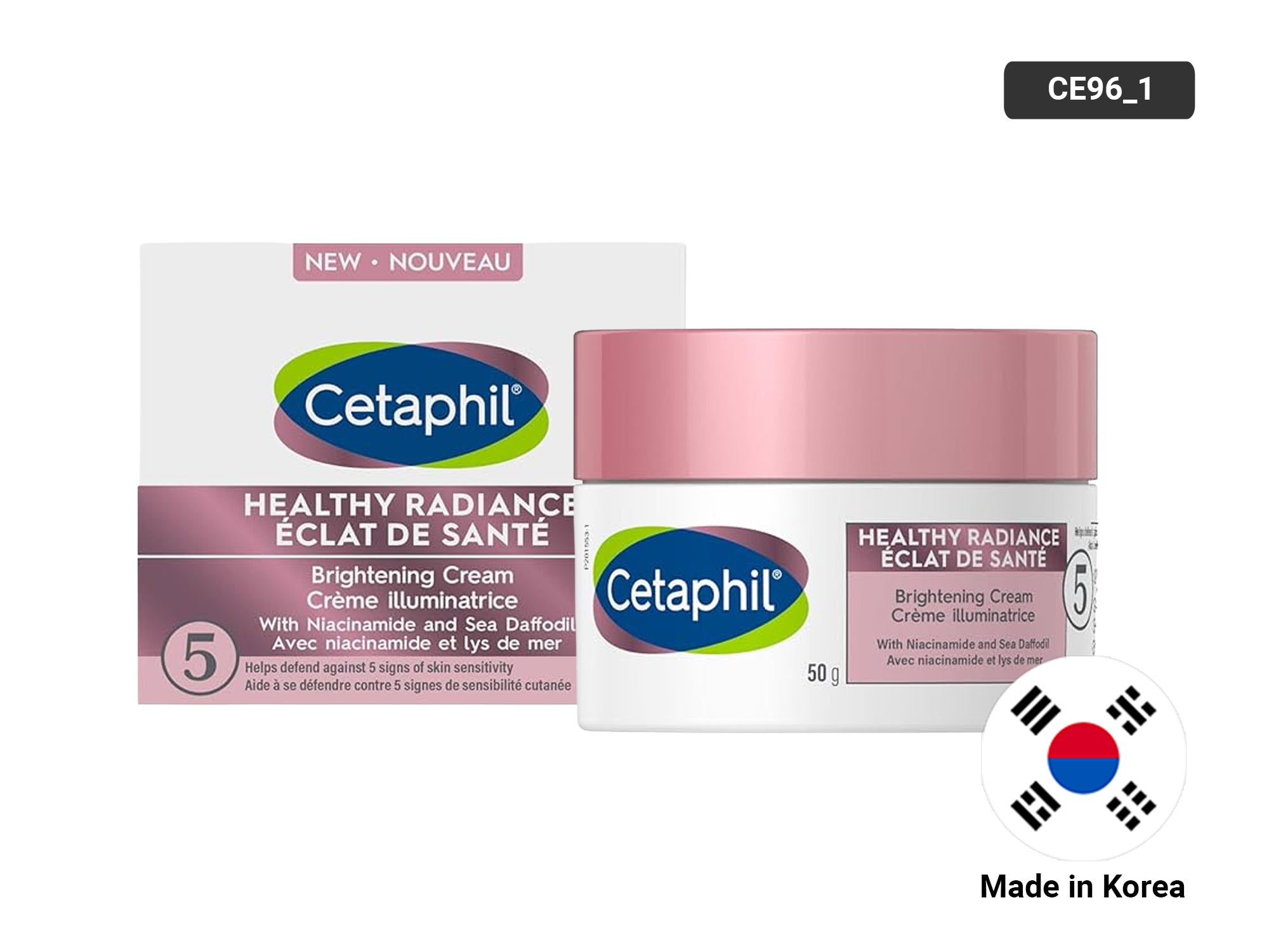 Cetaphil Healthy Radiance Brightening Cream 50g - Korea