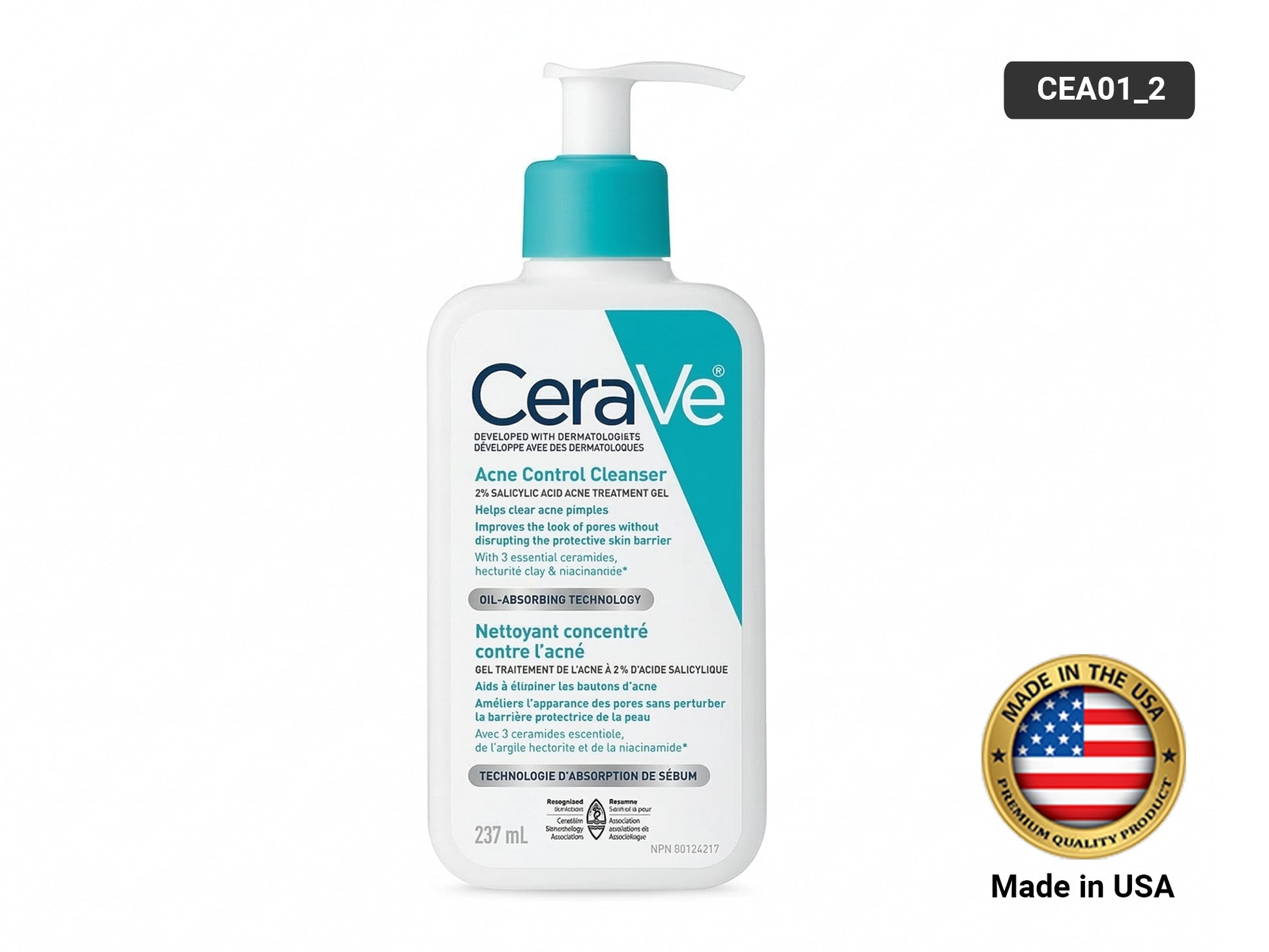 Cerave Acne Control Cleanser 236ml - USA in Sri Lanka