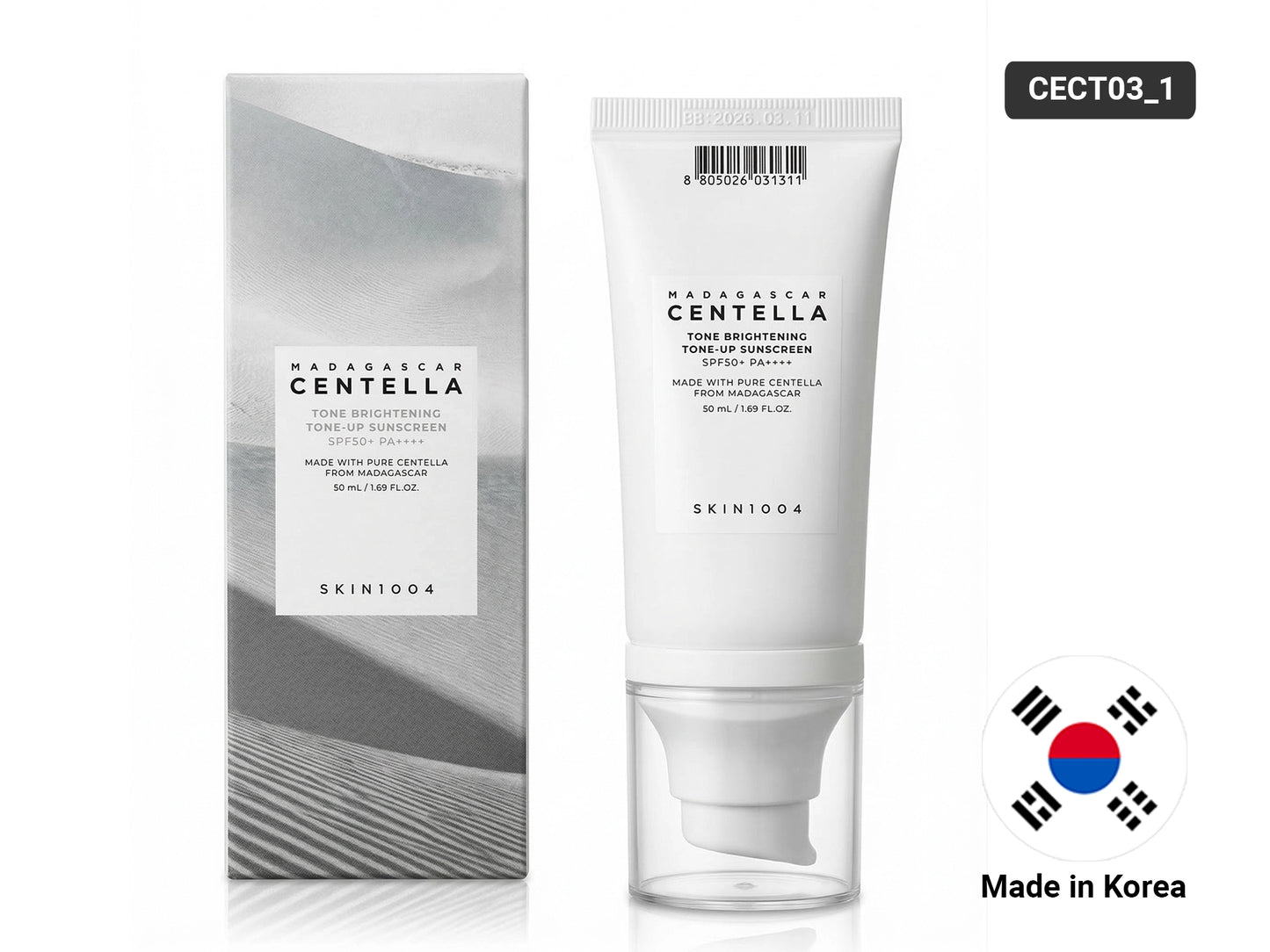 Centella Tone Brightening Tone Up Sunscreen SPF50+ PA++++ 50ml in Sri Lanka