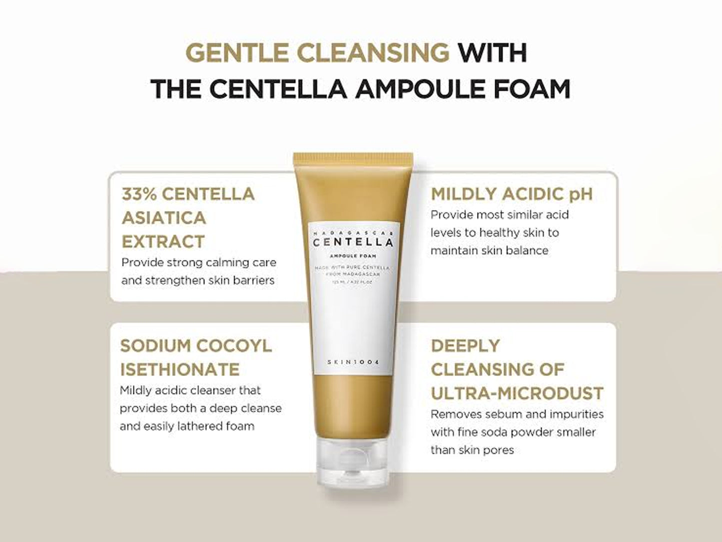 Centella Ampoule Foam Cleanser 125ml in Sri Lanka