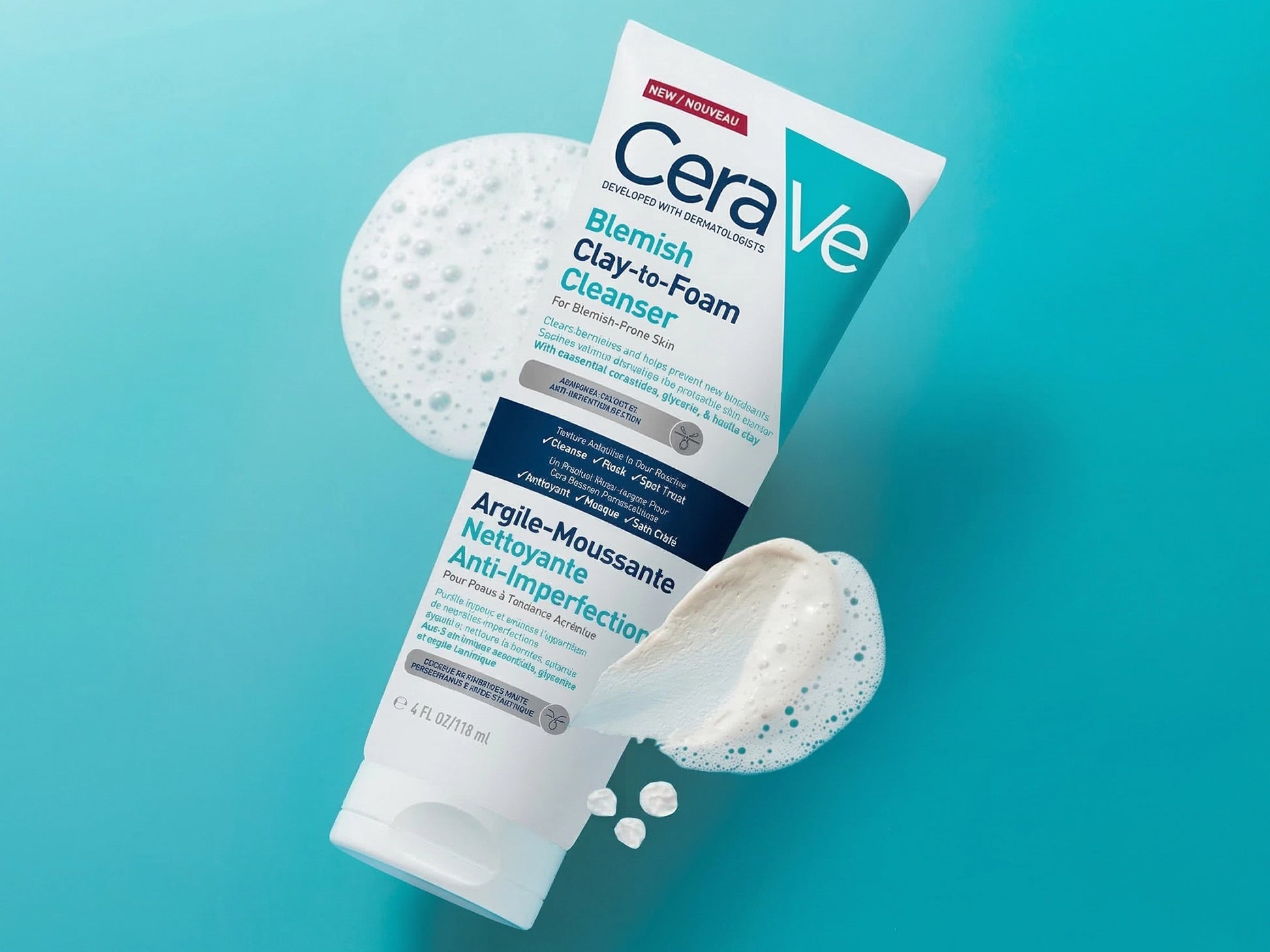 Cerave Blemish Clay to Foam Cleanser 118ml in Sri Lanka