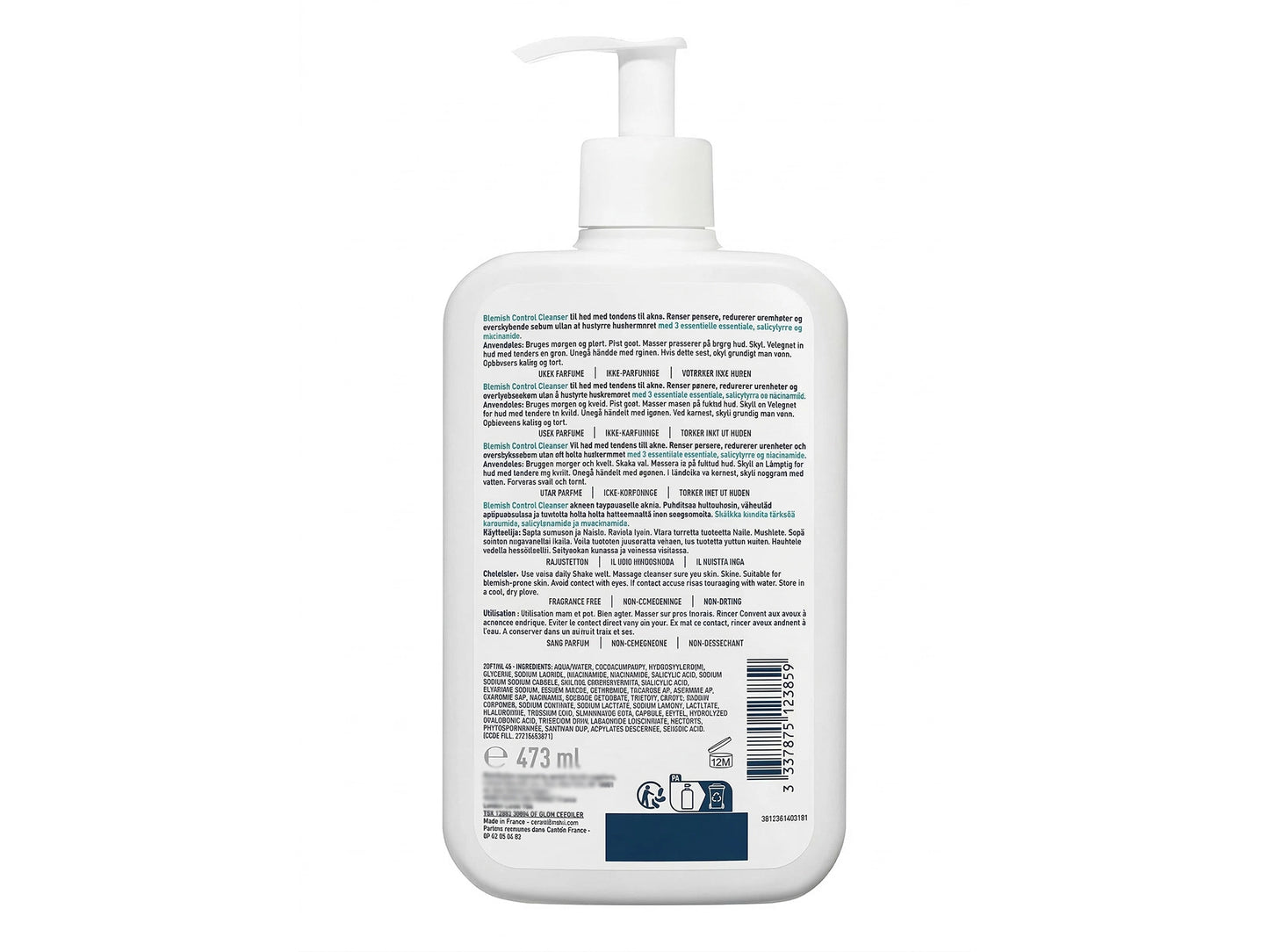 Cerave Blemish Control Cleanser 473ml - France in Sri Lanka
