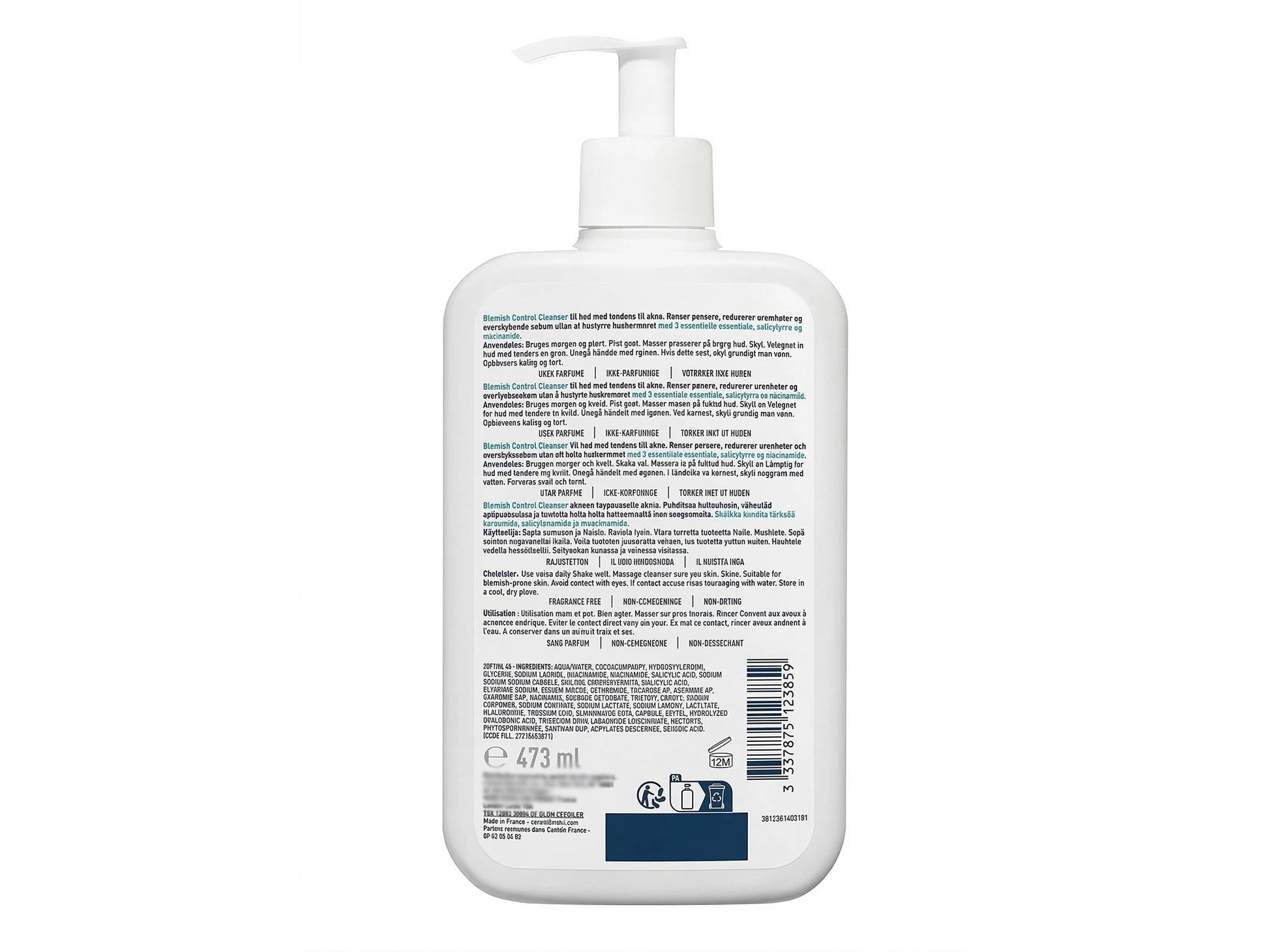 Cerave Blemish Control Cleanser 473ml - France in Sri Lanka
