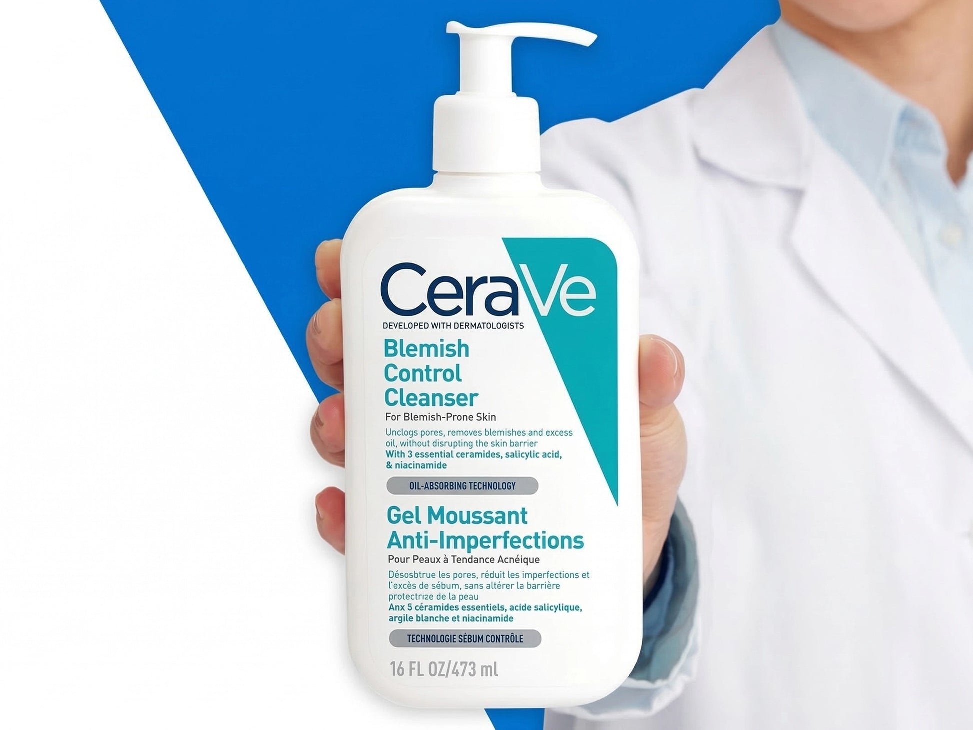 Cerave Blemish Control Cleanser 473ml - France in Sri Lanka