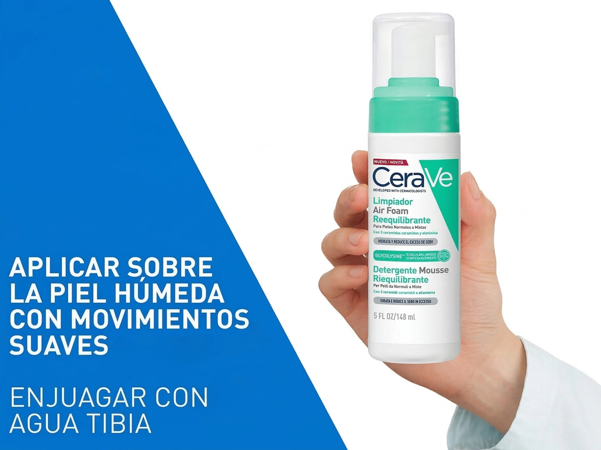 Cerave Balancing Air Foam Cleanser 148ml in Sri Lanka