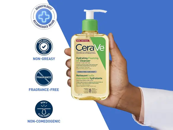 Cerave Hydrating Foaming Oil Cleanser 237ml in Sri Lanka