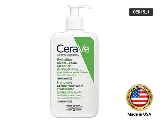 Cerave Hydrating Cream to Foam Cleanser 237ml in Sri Lanka