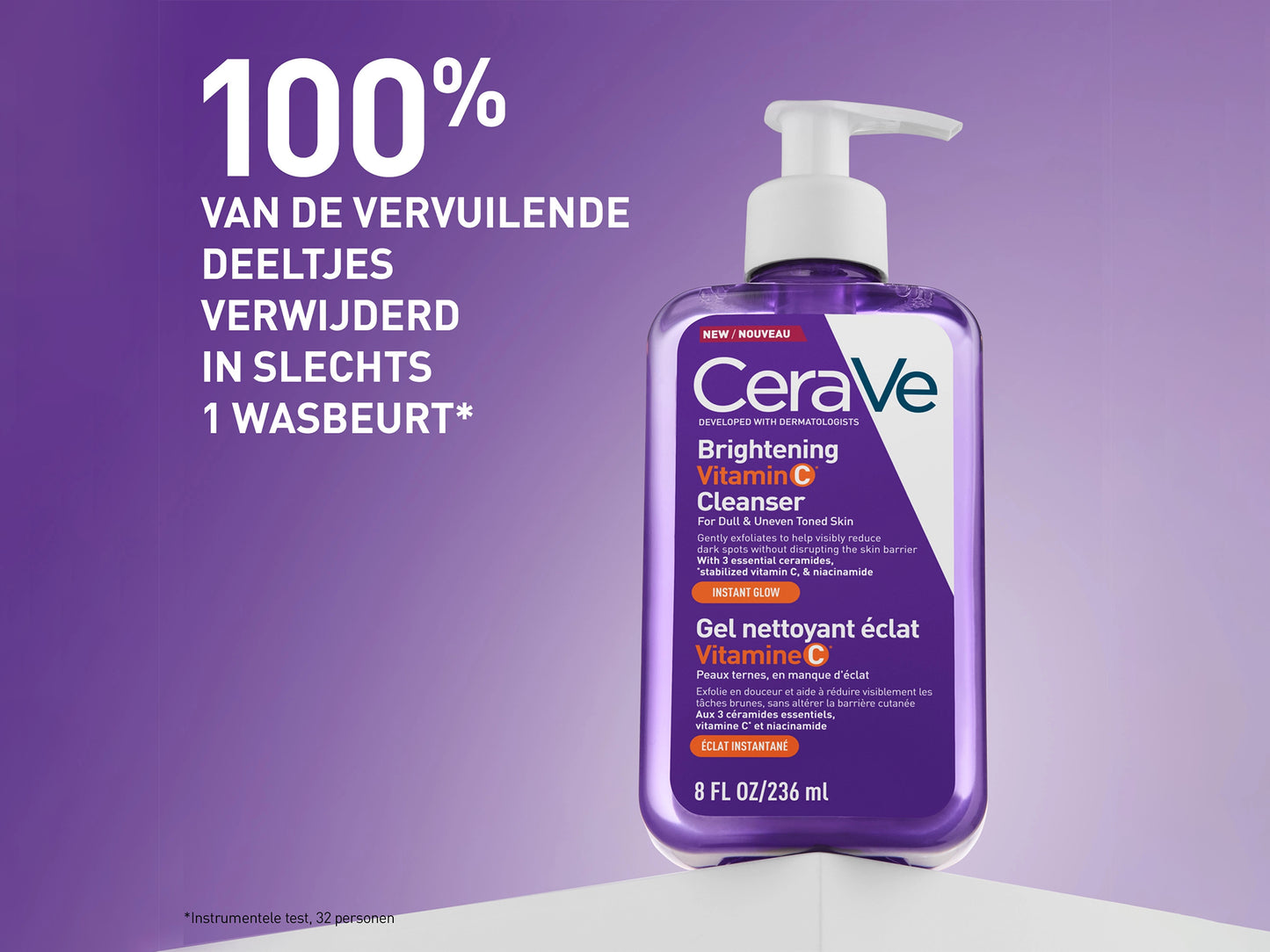 Cerave Brightening Vitamin C Cleanser 237ml - USA
