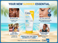 Cerave Invisible Moisturizing Sunscreen Lotion SPF 50 177ml in Sri Lanka