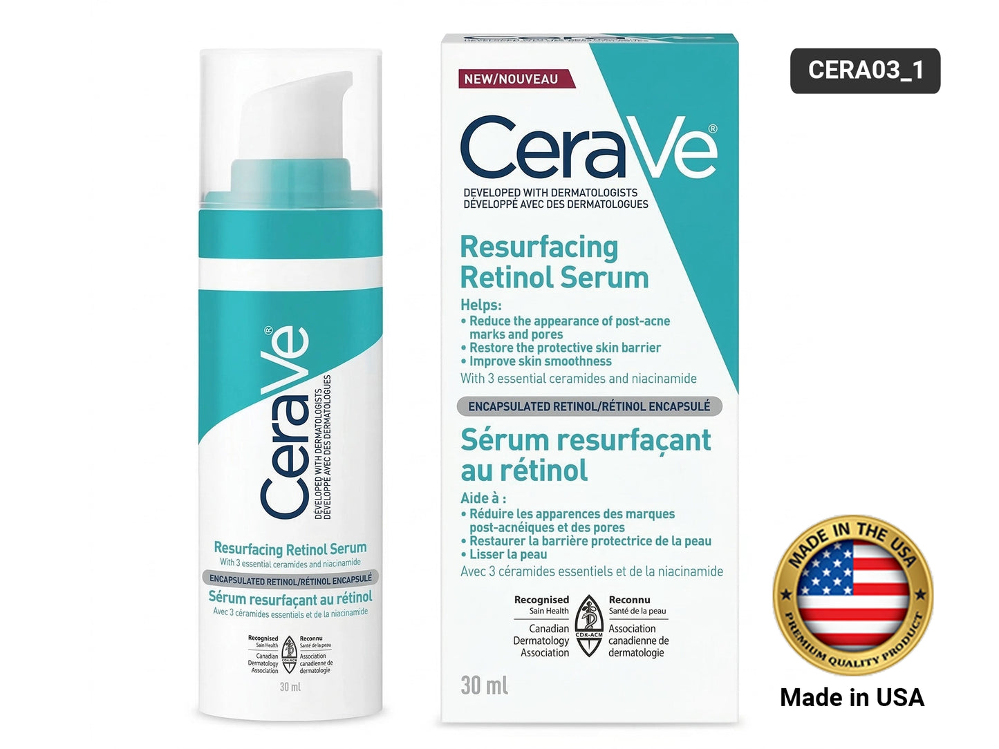Cerave Resurfacing Retinol Serum 30ml in Sri Lanka