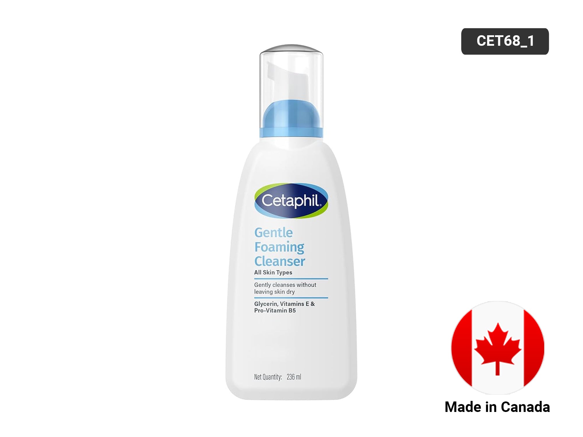Cetaphil Gentle Foaming Cleanser for All Skin Types 236ml in Sri Lanka