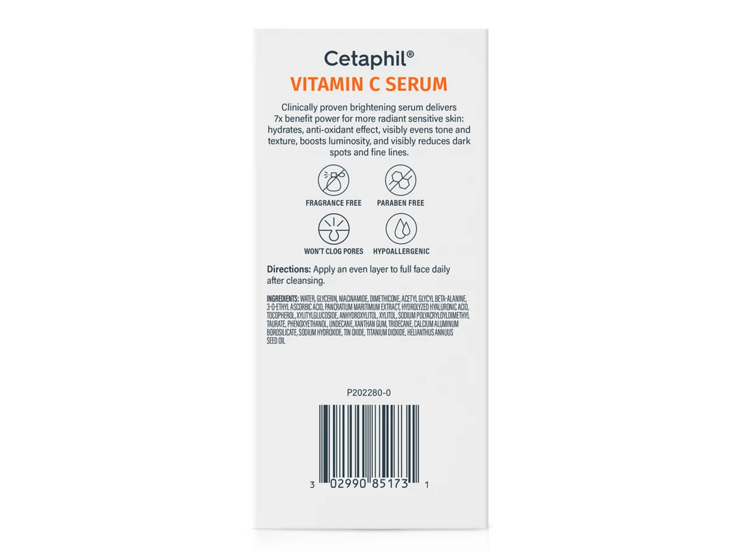 Cetaphil Vitamin C Serum For All Skin Types 30ml