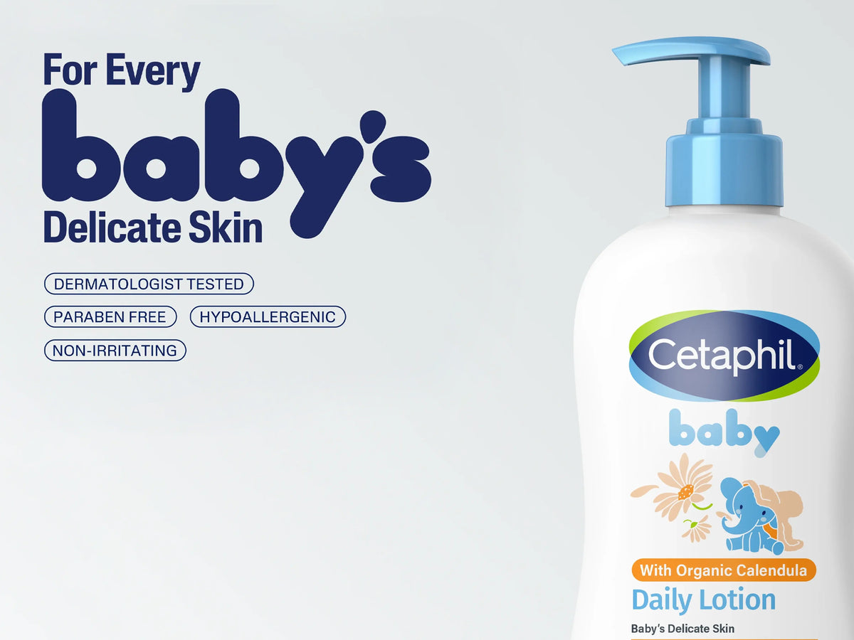 Cetaphil baby Daily Lotion With Organic Calendula 400ml