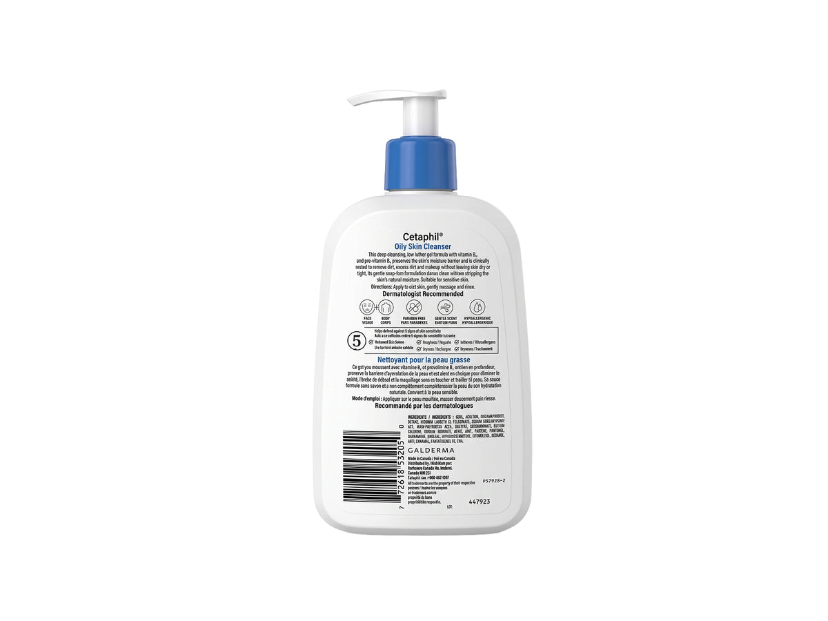 Cetaphil Oily Skin Cleanser Combination to Oily Skin 473ml in Sri Lanka
