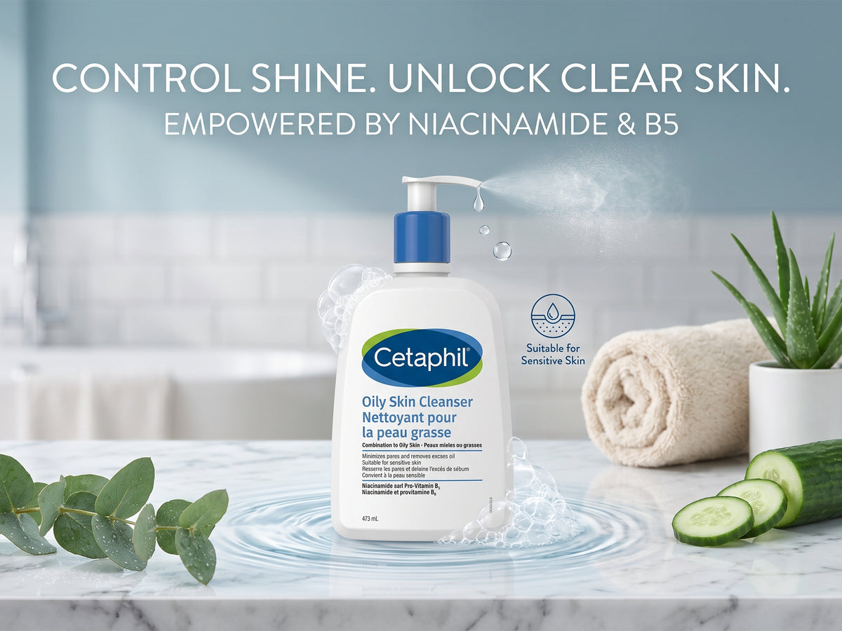 Cetaphil Oily Skin Cleanser Combination to Oily Skin 473ml in Sri Lanka