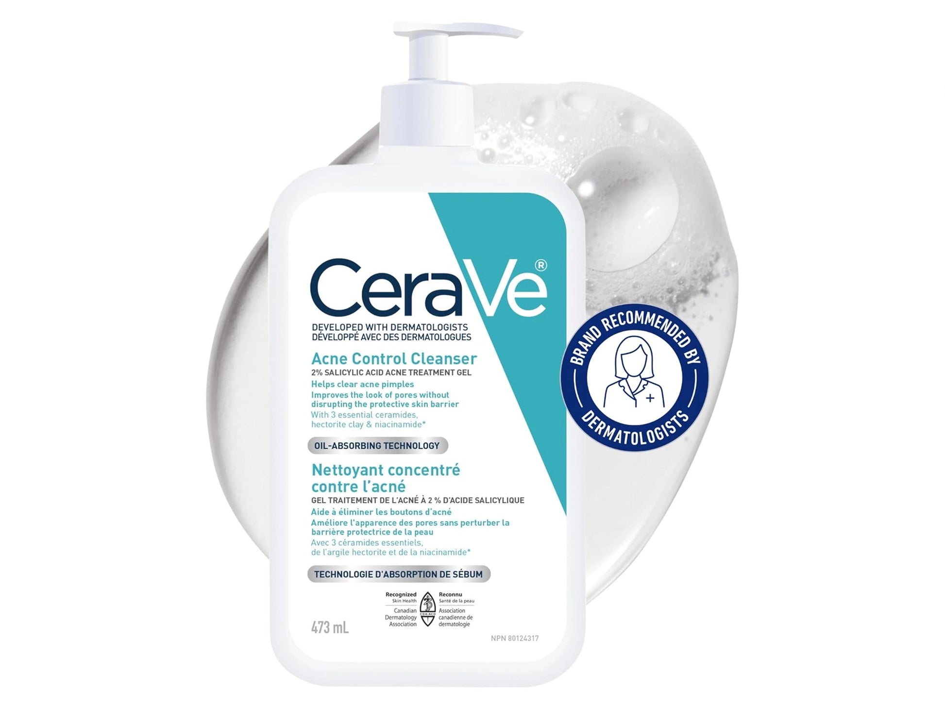 Cerave Acne Control Cleanser 473ml - USA in Sri Lanka
