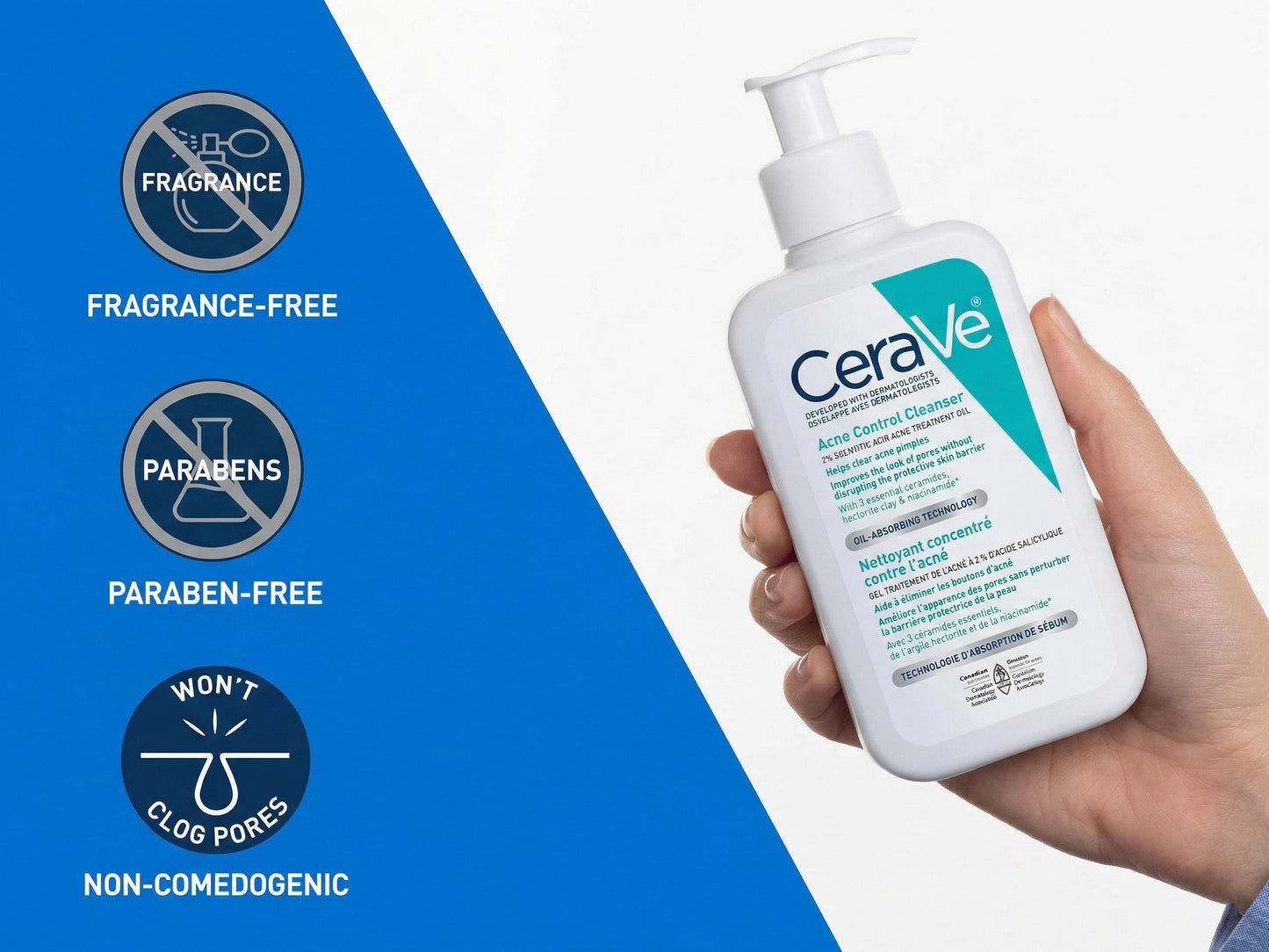 Cerave Acne Control Cleanser 473ml - USA in Sri Lanka