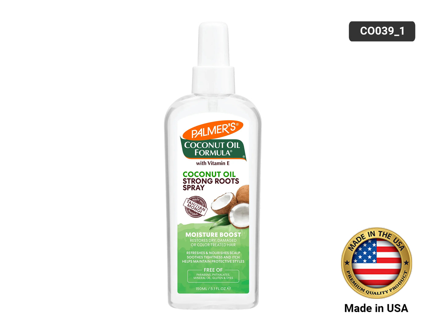 Buy Original Coconut Oil Strong Roots Spray 150ml in Sri Lanka