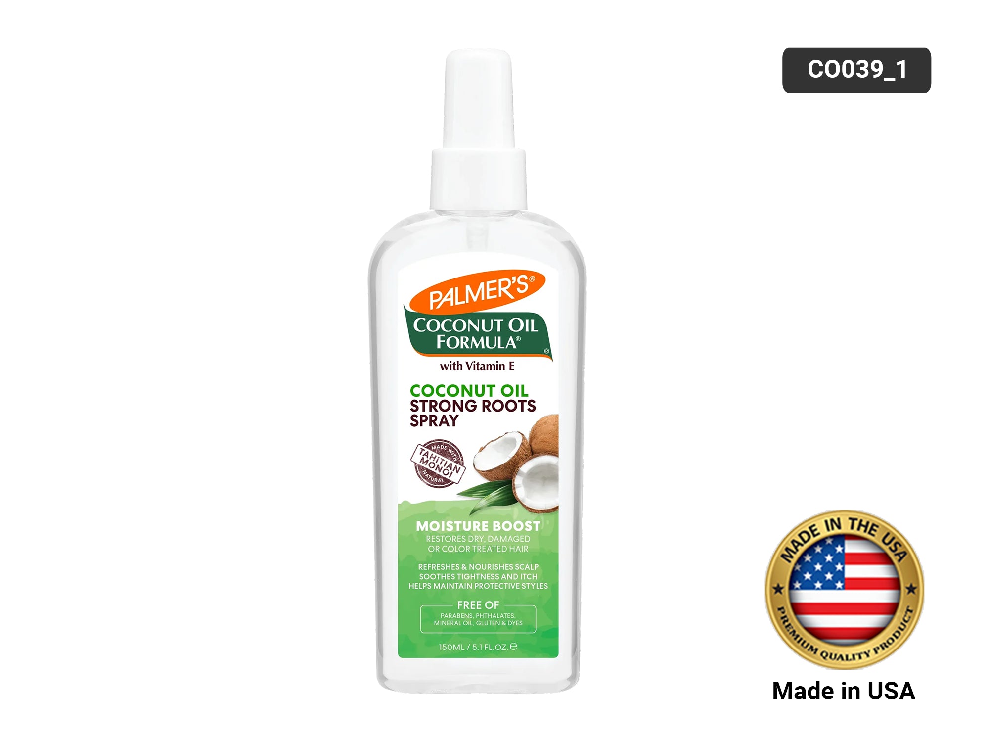 Buy Original Coconut Oil Strong Roots Spray 150ml in Sri Lanka