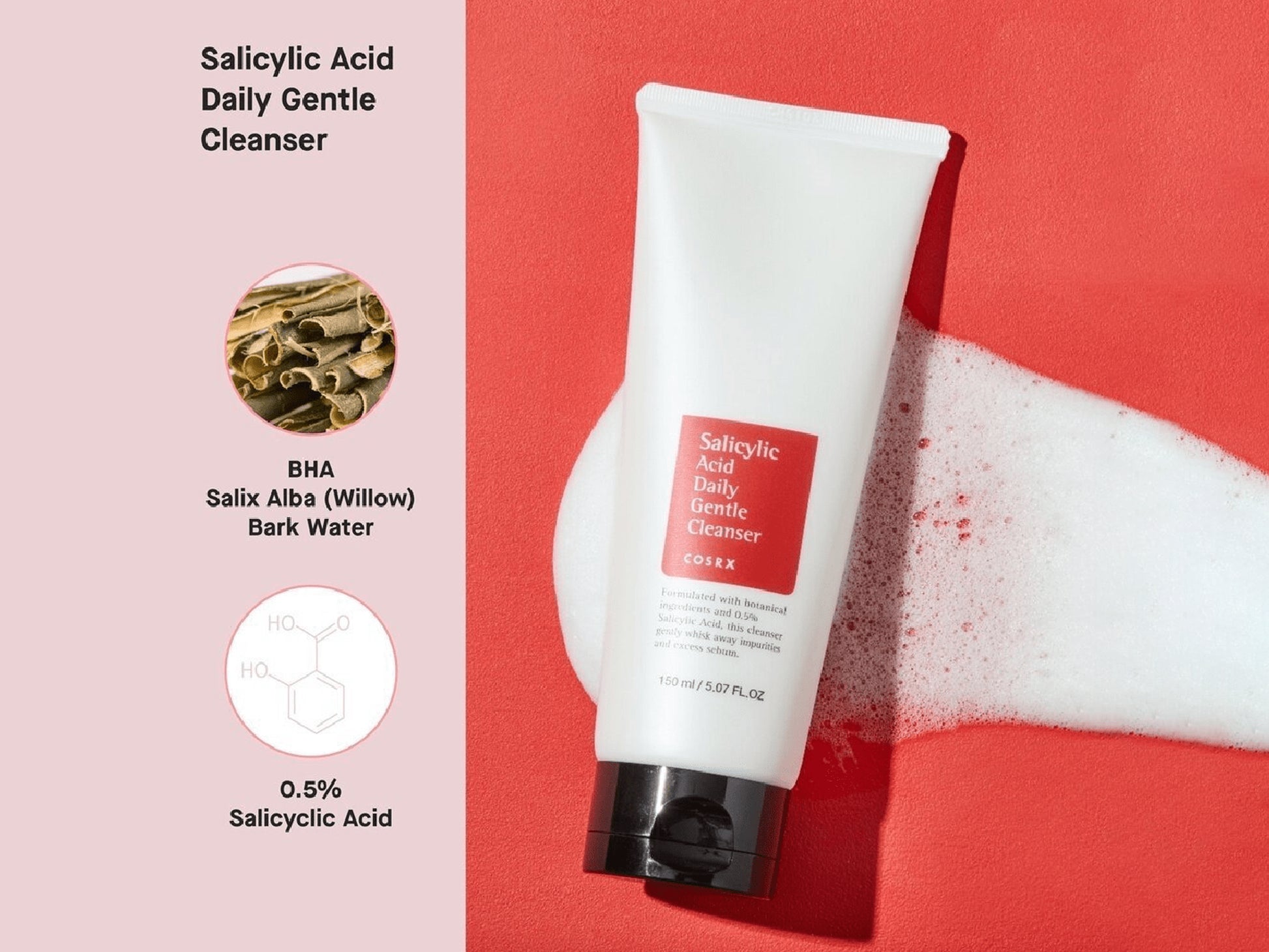 Cosrx Salicylic Acid Daily Gentle Cleanser 150ml in Sri Lanka