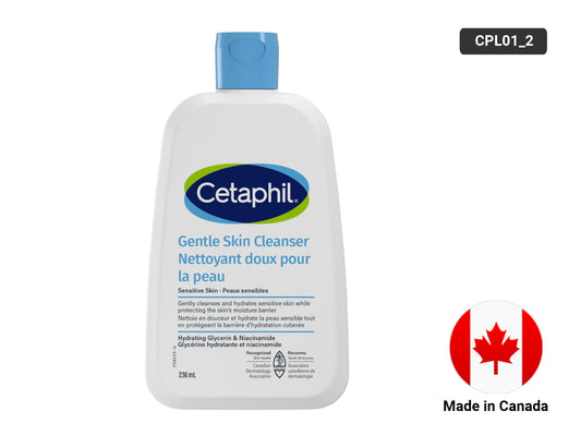 Cetaphil Gentle Sensitive Skin Cleanser 236ml front view