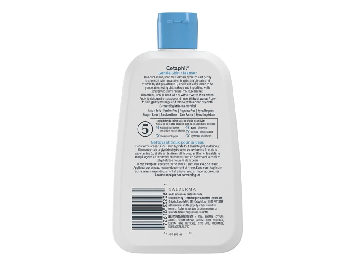 Cetaphil Gentle Skin Cleanser Face and Body 250ml in Sri Lanka