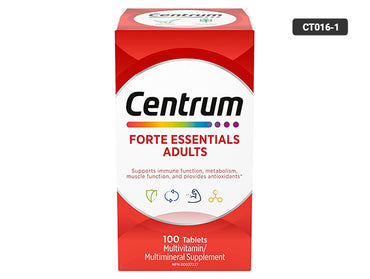 Centrum Forte Essentials Adults Multivitamin 100 Tablets in Sri Lanka