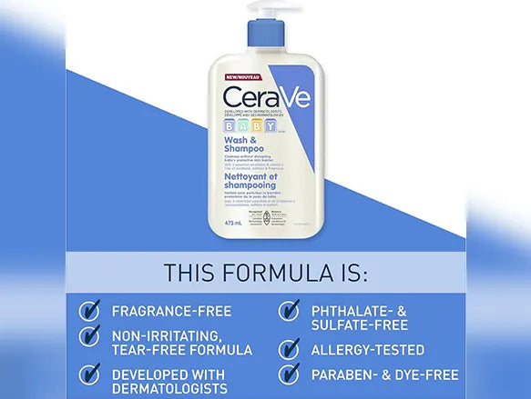 CeraVe Baby Wash and Shampoo 237ml - CANADA in Sri Lanka
