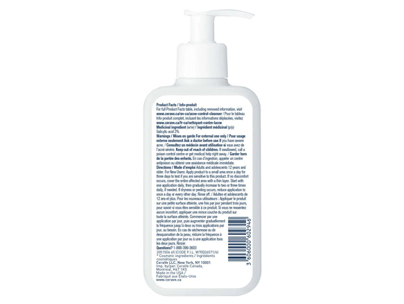 Cerave Acne Control Cleanser 236ml - USA - 3606000602946 in Sri Lanka