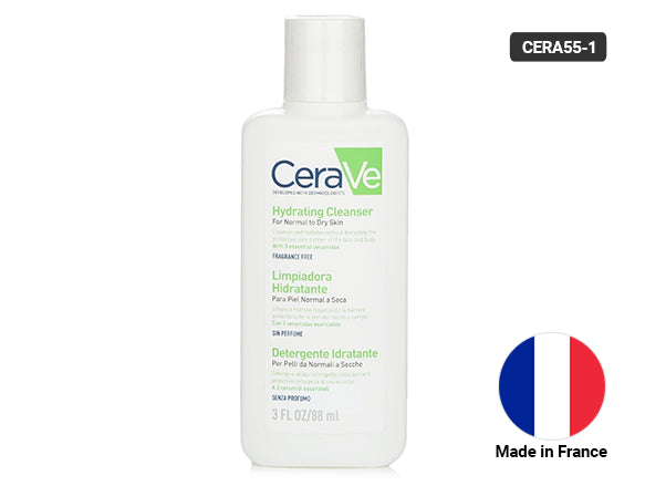 Cerave Hydrating Cleanser For Normal to Dry Skin 88ml - France in Sri Lanka